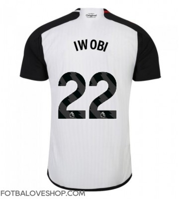 Fulham Alex Iwobi #22 Domácí Dres 2023-24 Krátký Rukáv