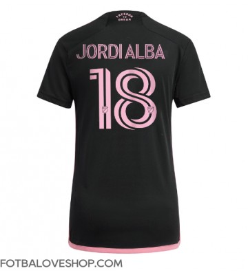 Inter Miami Jordi Alba #18 Dámské Venkovní Dres 2024-25 Krátký Rukáv