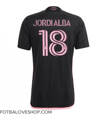 Inter Miami Jordi Alba #18 Venkovní Dres 2024-25 Krátký Rukáv