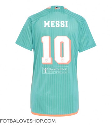 Inter Miami Lionel Messi #10 Dámské Alternativní Dres 2024-25 Krátký Rukáv