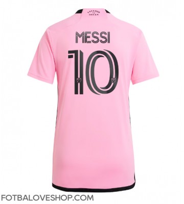 Inter Miami Lionel Messi #10 Dámské Domácí Dres 2024-25 Krátký Rukáv