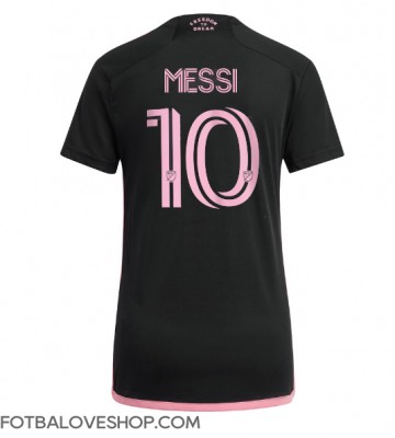 Inter Miami Lionel Messi #10 Dámské Venkovní Dres 2024-25 Krátký Rukáv