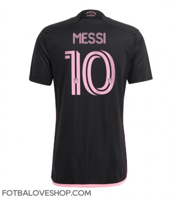 Inter Miami Lionel Messi #10 Venkovní Dres 2024-25 Krátký Rukáv