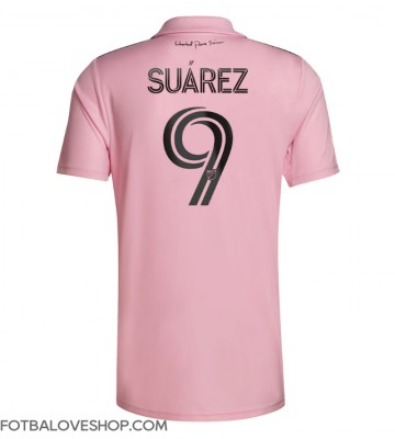 Inter Miami Luis Suarez #9 Domácí Dres 2023-24 Krátký Rukáv