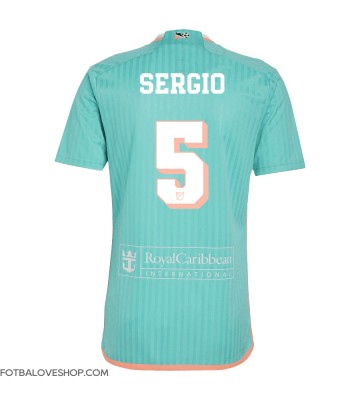 Inter Miami Sergio Busquets #5 Alternativní Dres 2024-25 Krátký Rukáv