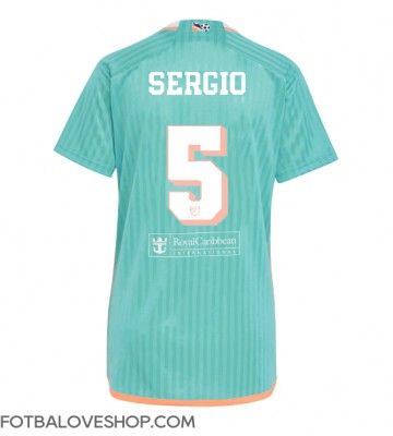 Inter Miami Sergio Busquets #5 Dámské Alternativní Dres 2024-25 Krátký Rukáv