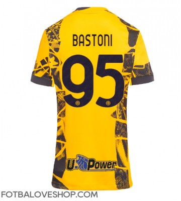 Inter Milan Alessandro Bastoni #95 Dámské Alternativní Dres 2024-25 Krátký Rukáv