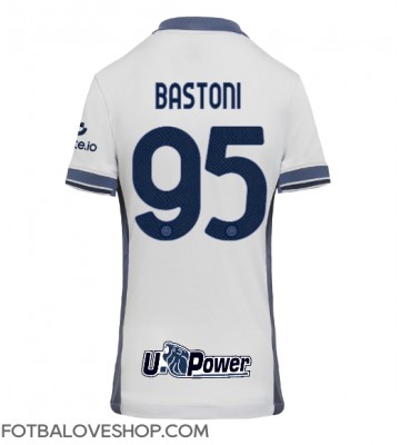 Inter Milan Alessandro Bastoni #95 Dámské Venkovní Dres 2024-25 Krátký Rukáv