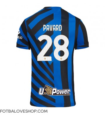 Inter Milan Benjamin Pavard #28 Domácí Dres 2024-25 Krátký Rukáv