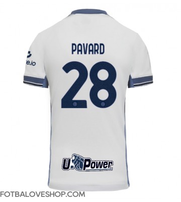 Inter Milan Benjamin Pavard #28 Venkovní Dres 2024-25 Krátký Rukáv