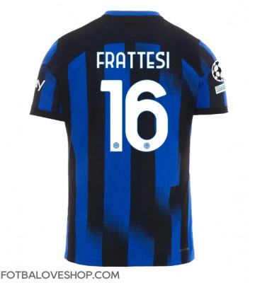 Inter Milan Davide Frattesi #16 Domácí Dres 2023-24 Krátký Rukáv