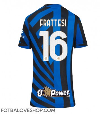 Inter Milan Davide Frattesi #16 Dámské Domácí Dres 2024-25 Krátký Rukáv