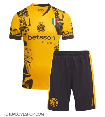 Inter Milan Dětské Alternativní Dres 2024-25 Krátký Rukáv (+ trenýrky)