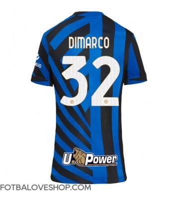 Inter Milan Federico Dimarco #32 Dámské Domácí Dres 2024-25 Krátký Rukáv