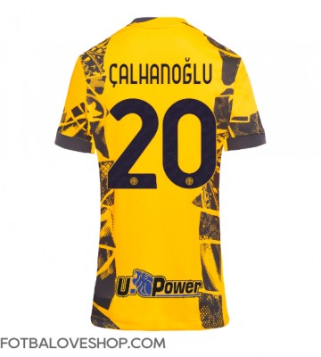 Inter Milan Hakan Calhanoglu #20 Dámské Alternativní Dres 2024-25 Krátký Rukáv