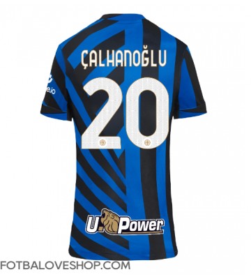 Inter Milan Hakan Calhanoglu #20 Dámské Domácí Dres 2024-25 Krátký Rukáv