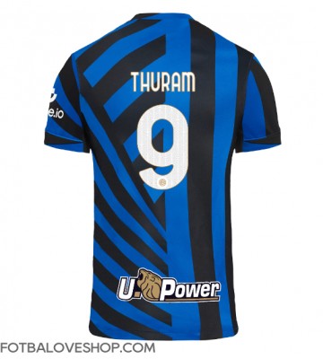 Inter Milan Marcus Thuram #9 Domácí Dres 2024-25 Krátký Rukáv