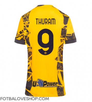 Inter Milan Marcus Thuram #9 Dámské Alternativní Dres 2024-25 Krátký Rukáv