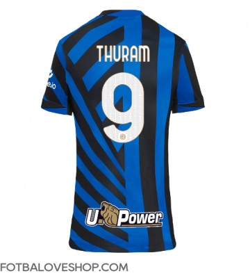 Inter Milan Marcus Thuram #9 Dámské Domácí Dres 2024-25 Krátký Rukáv