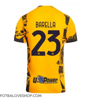 Inter Milan Nicolo Barella #23 Alternativní Dres 2024-25 Krátký Rukáv