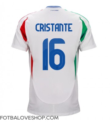 Itálie Bryan Cristante #16 Venkovní Dres ME 2024 Krátký Rukáv