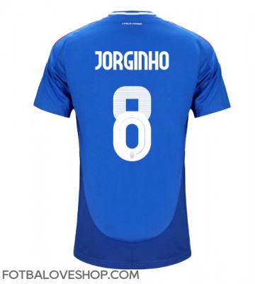 Itálie Jorginho Frello #8 Domácí Dres ME 2024 Krátký Rukáv