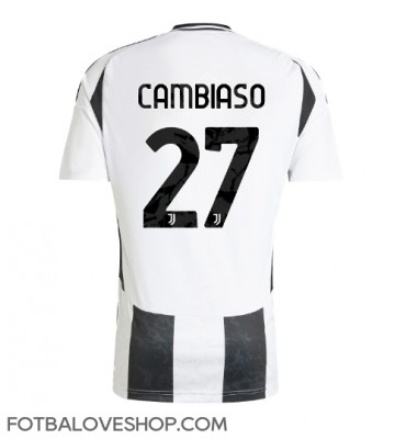 Juventus Andrea Cambiaso #27 Domácí Dres 2024-25 Krátký Rukáv