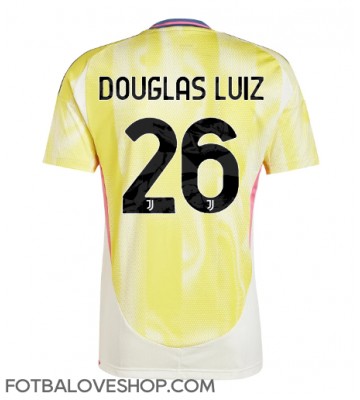 Juventus Douglas Luiz #26 Venkovní Dres 2024-25 Krátký Rukáv