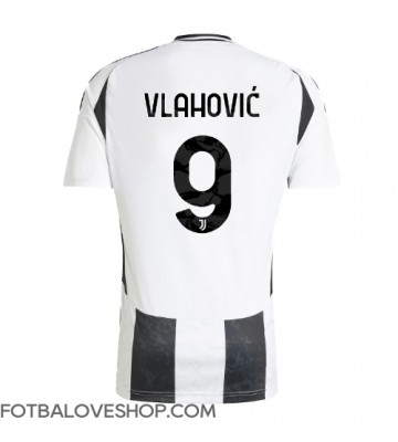 Juventus Dusan Vlahovic #9 Domácí Dres 2024-25 Krátký Rukáv