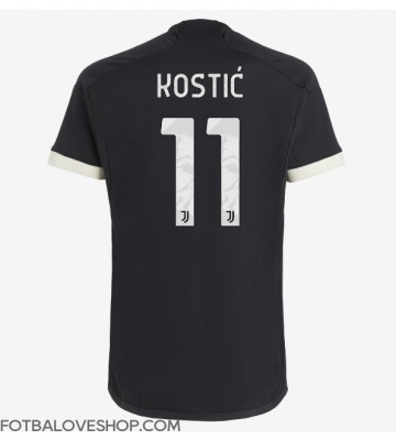 Juventus Filip Kostic #11 Alternativní Dres 2023-24 Krátký Rukáv