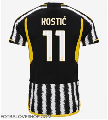 Juventus Filip Kostic #11 Domácí Dres 2023-24 Krátký Rukáv