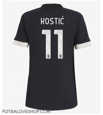 Juventus Filip Kostic #11 Dámské Alternativní Dres 2023-24 Krátký Rukáv