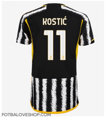 Juventus Filip Kostic #11 Dámské Domácí Dres 2023-24 Krátký Rukáv