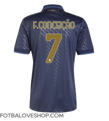 Juventus Francisco Conceicao #7 Alternativní Dres 2024-25 Krátký Rukáv