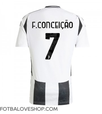 Juventus Francisco Conceicao #7 Domácí Dres 2024-25 Krátký Rukáv