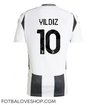 Juventus Kenan Yildiz #10 Domácí Dres 2024-25 Krátký Rukáv