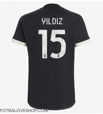Juventus Kenan Yildiz #15 Alternativní Dres 2023-24 Krátký Rukáv