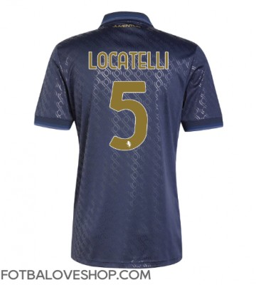 Juventus Manuel Locatelli #5 Alternativní Dres 2024-25 Krátký Rukáv