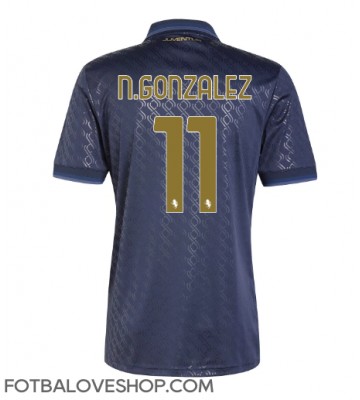 Juventus Nicolas Gonzalez #11 Alternativní Dres 2024-25 Krátký Rukáv