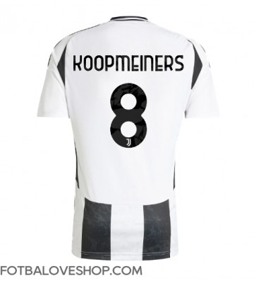 Juventus Teun Koopmeiners #8 Domácí Dres 2024-25 Krátký Rukáv