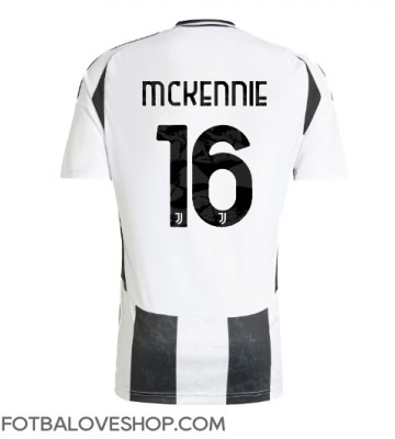 Juventus Weston McKennie #16 Domácí Dres 2024-25 Krátký Rukáv