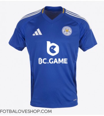 Leicester City Domácí Dres 2024-25 Krátký Rukáv