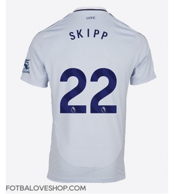 Leicester City Oliver Skipp #22 Alternativní Dres 2024-25 Krátký Rukáv