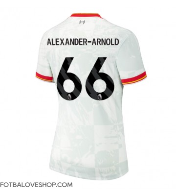 Liverpool Alexander-Arnold #66 Dámské Alternativní Dres 2024-25 Krátký Rukáv