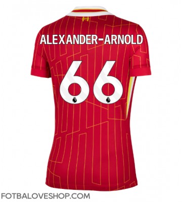 Liverpool Alexander-Arnold #66 Dámské Domácí Dres 2024-25 Krátký Rukáv