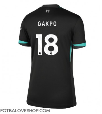 Liverpool Cody Gakpo #18 Dámské Venkovní Dres 2024-25 Krátký Rukáv