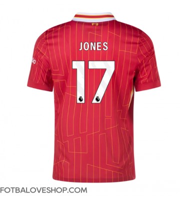 Liverpool Curtis Jones #17 Domácí Dres 2024-25 Krátký Rukáv