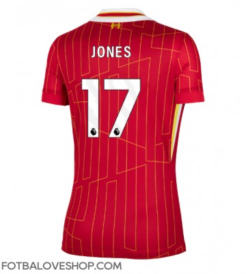 Liverpool Curtis Jones #17 Dámské Domácí Dres 2024-25 Krátký Rukáv