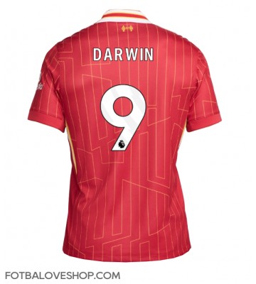 Liverpool Darwin Nunez #9 Domácí Dres 2024-25 Krátký Rukáv