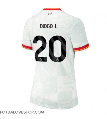 Liverpool Diogo Jota #20 Dámské Alternativní Dres 2024-25 Krátký Rukáv